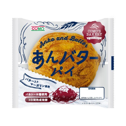 コモ あんバターパイ 80g×18個