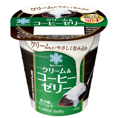 クリーム&コーヒーゼリー 110g×5個