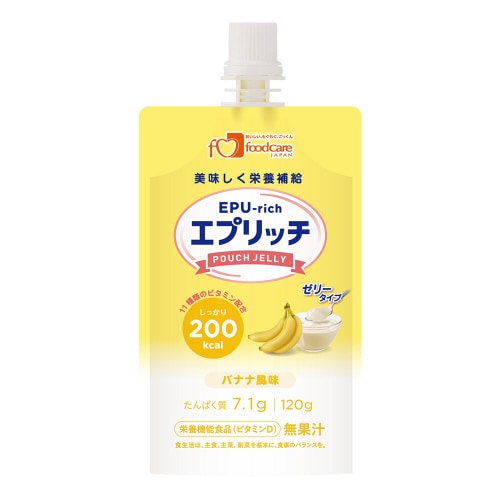 エプリッチパウチゼリー バナナ風味120g×36個