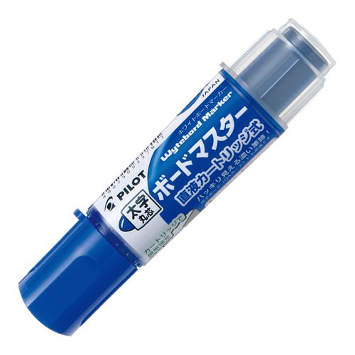 ボードマーカー ボードマスター 太字丸芯 青