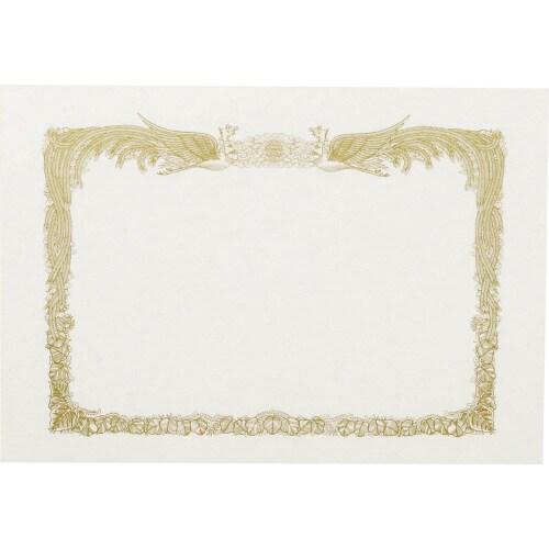 賞状No5B4ワイド横枠ケント 100枚