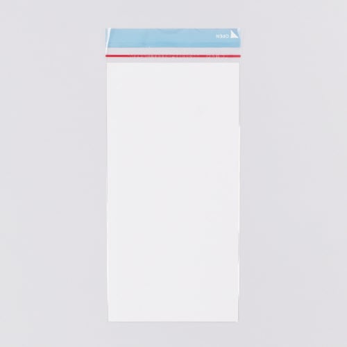 OPP袋長3 50μ白全面ティアテープ付2000枚