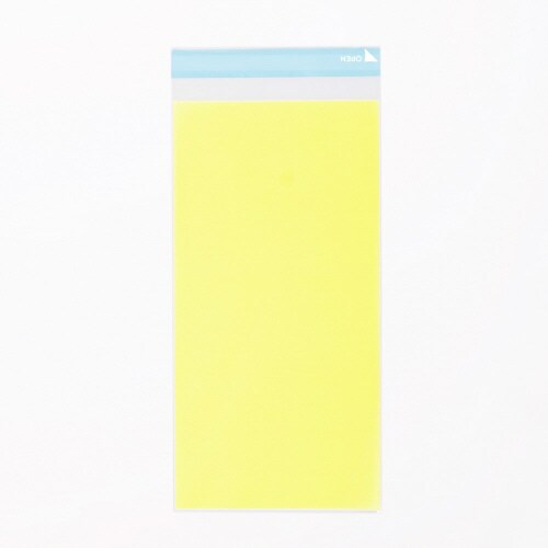 OPP袋長3 50μ黄全面ベタ/透明 2000枚