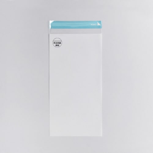 OPP袋長3 50μ白全面+別納2本2000枚