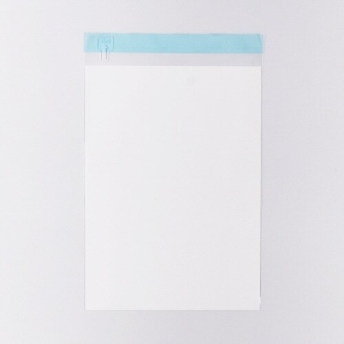 OPP袋B5 40μ白色全面ベタ/透明 1000枚