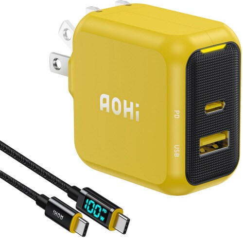 USB充電器& USB−Cケーブル YL