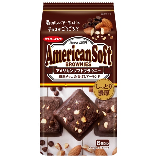 アメリカンソフトブラウニー 6個×6
