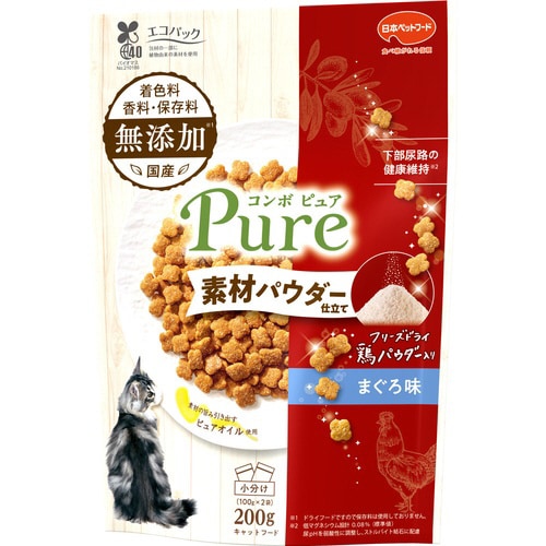 コンボ ピュア キャット まぐろ味・鶏パ