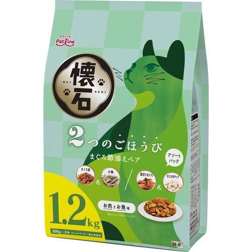 懐石 2つのごほうび まぐろ節添えペア