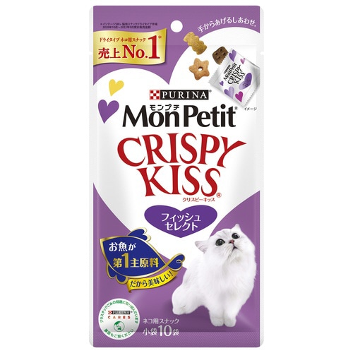 モンプチ クリスピーキッス フィッシュセ