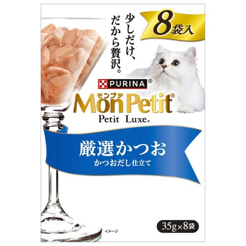 モンプチ プチリュクスパウチ 厳選かつお