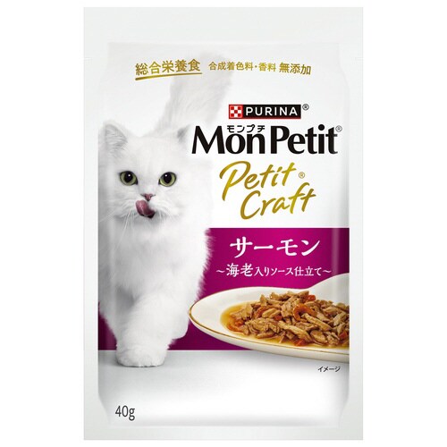 モンプチ プチクラフト サーモン 海老入