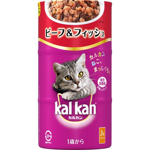 カルカン ハンディ缶 1歳から ビーフ&