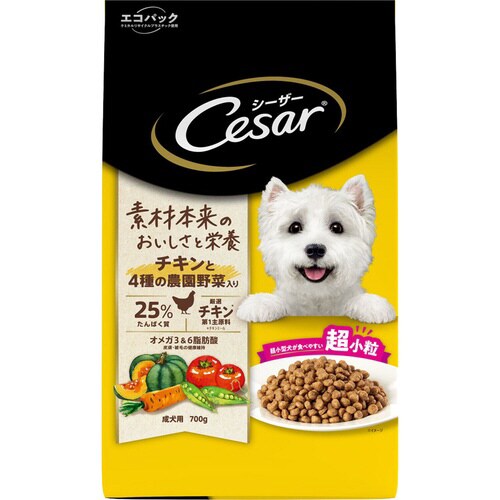 シーザードライ 成犬用 チキンと4種の農