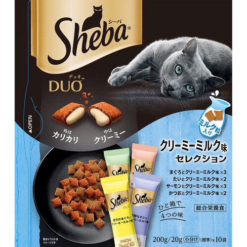 シーバ デュオ クリーミーミルク味セレク×12