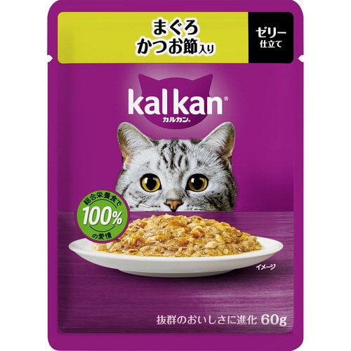 カルカンパウチ まぐろ かつお節入り