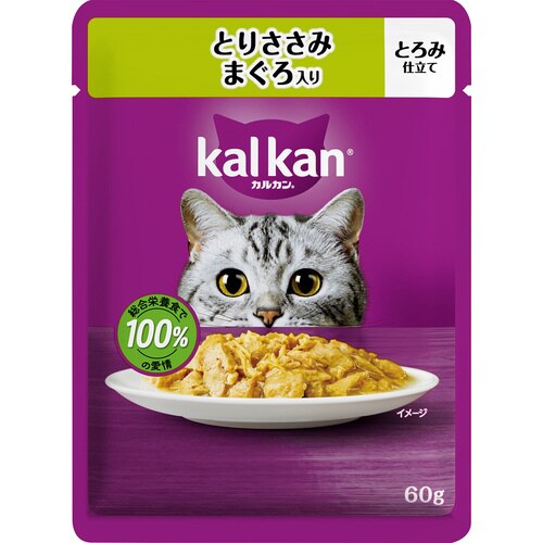 カルカンパウチ とりささみ まぐろ入り