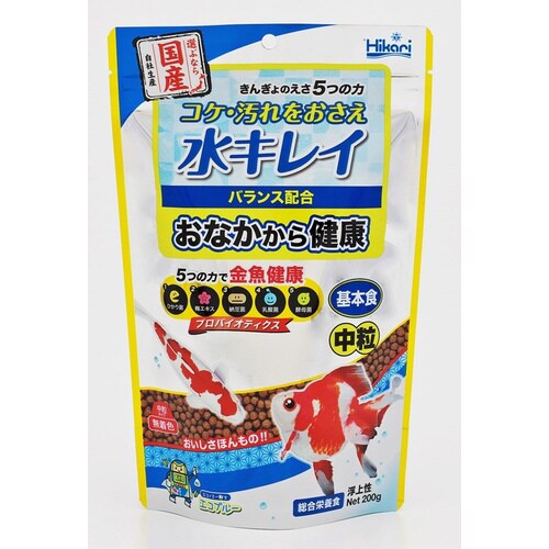 きんぎょのえさ5つの力基本食中粒
