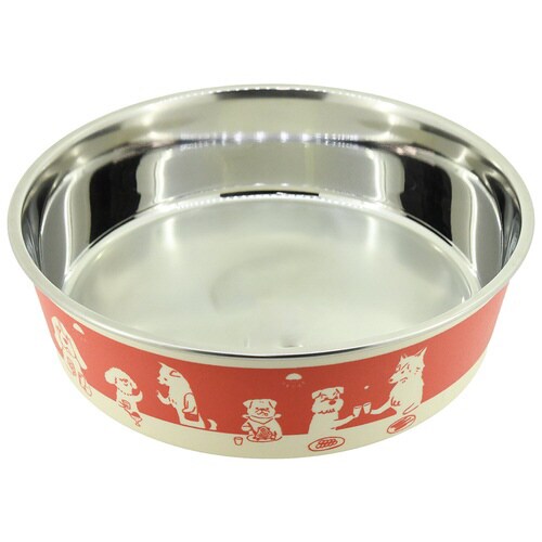 ステンレスの食器 ごはんにゃわん 犬用