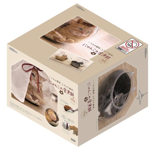 にゃんこの金魚鉢