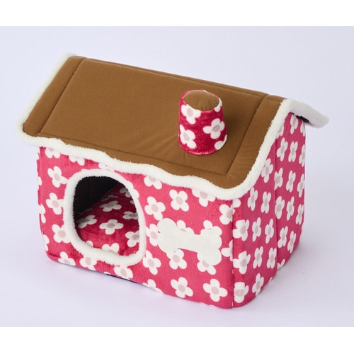 もこもこハウス フラワーレッド