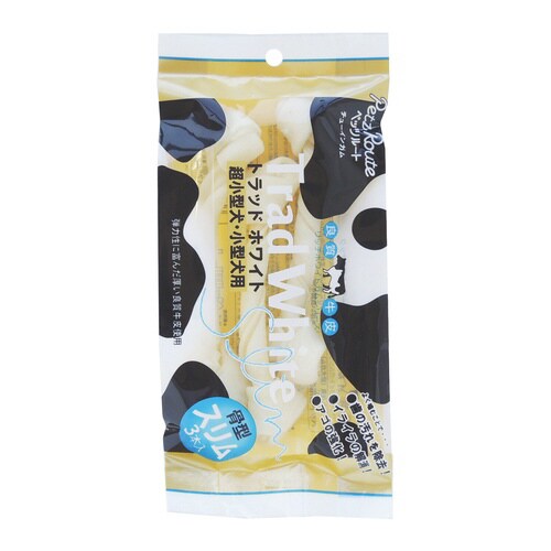 トラッドホワイトガム 骨型スリム