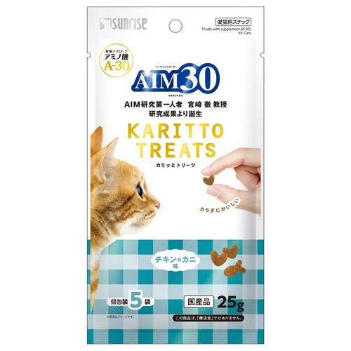 AIM30 カリッとトリーツ チキン&カ