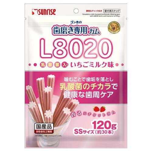 ゴン太の歯磨き専用ガムSSサイズ L80