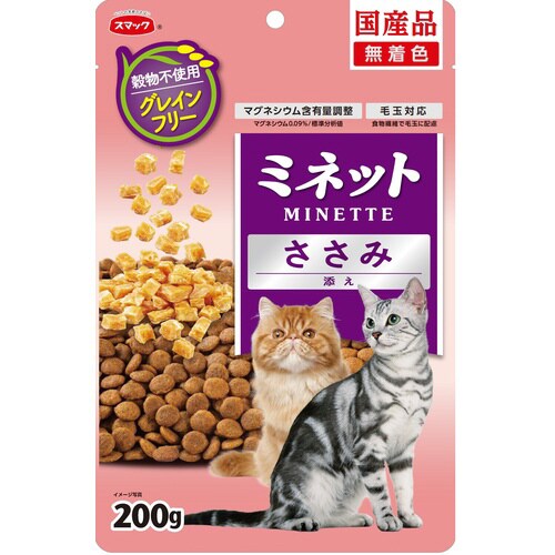 ミネット グレインフリー ささみ添え×18