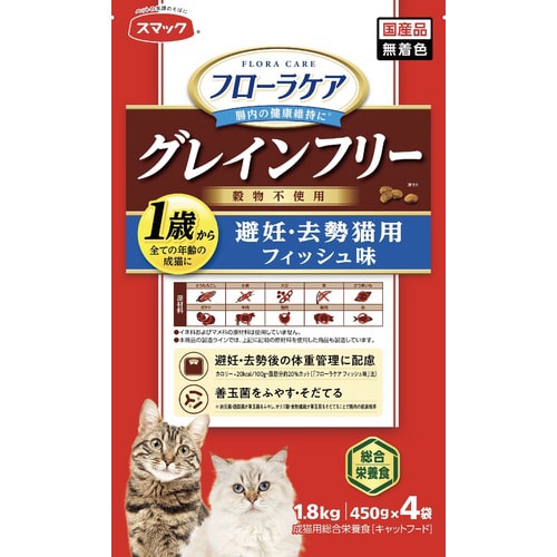 フローラケアCAT 避妊・去勢猫用フィッ