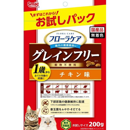 フローラケア猫 お試し 成猫 チキン味×18