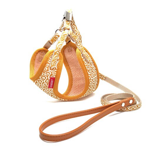 KRCH‐S‐YL 唐草キャットハーネス