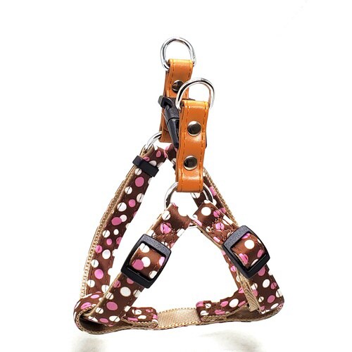 水玉カンタンハーネス ブラウン