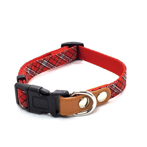 Bチェックワンタッチカラー レッド