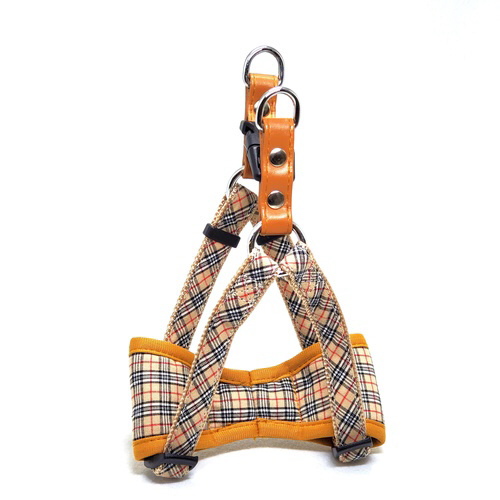 Bチェックカンタンソフトハーネス ブラウ
