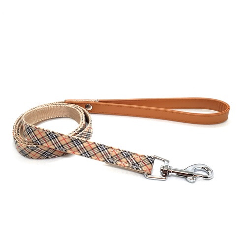 Bチェックリード ブラウン