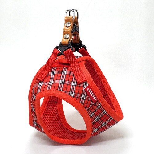 Bチェックソフトハーネス レッド