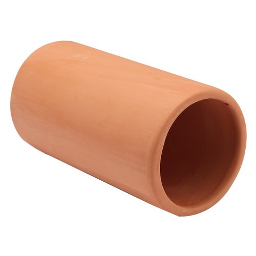 癒し水景素焼きの隠れ家丸土管