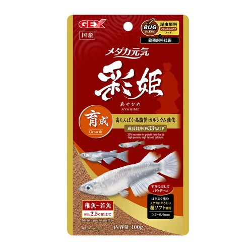 メダカ元気 彩姫 成長用