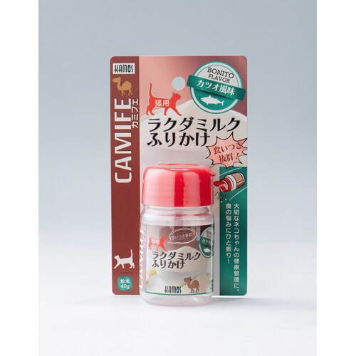 猫用カミフェラクダミルクふりかけカツオ風