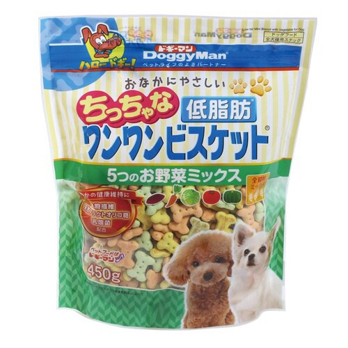 おなかにやさしいちっちゃな低脂肪ワンワン