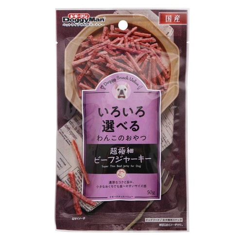 ドギースナックバリュー 超極細ビーフジャ