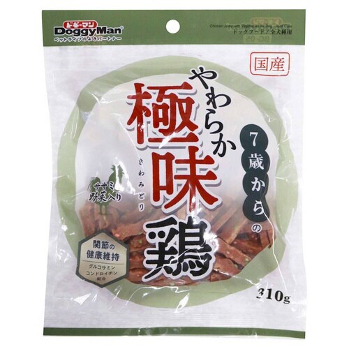 7歳からのやわらか極味鶏ササミ野菜入り
