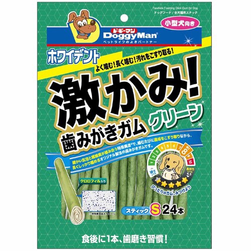 ホワイデント 激かみ!歯みがきガム グリ