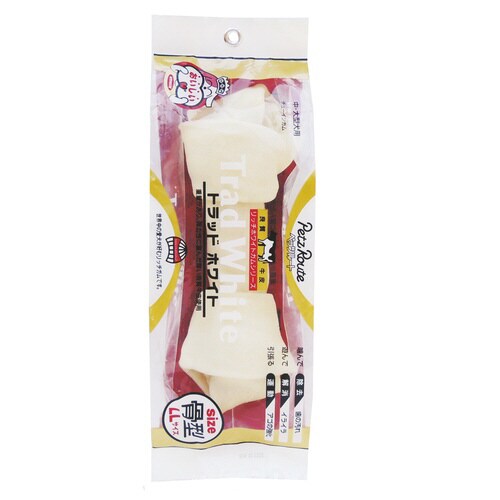 トラッドホワイトガム骨型