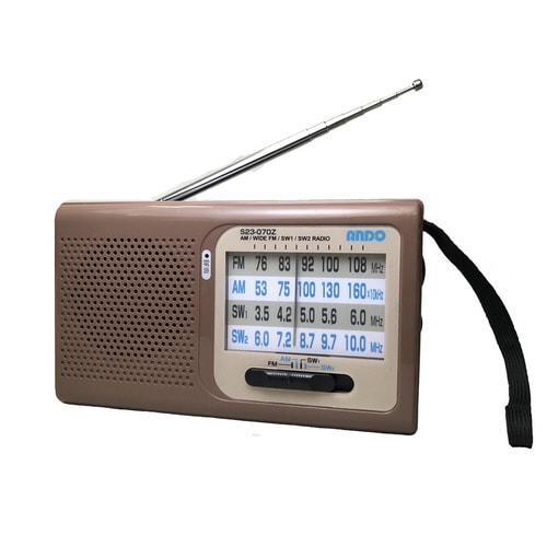 短波も聞けるワイドバンドラジオ