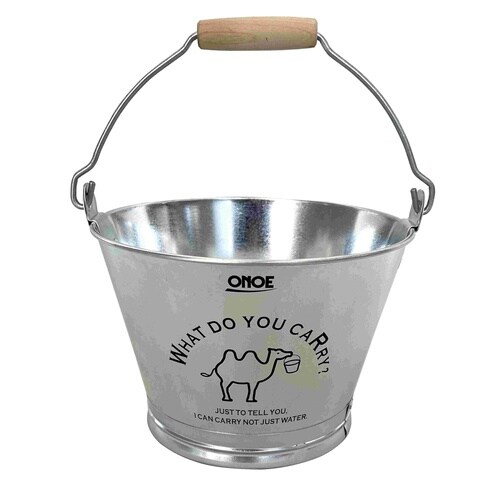 イラスト入バケツ