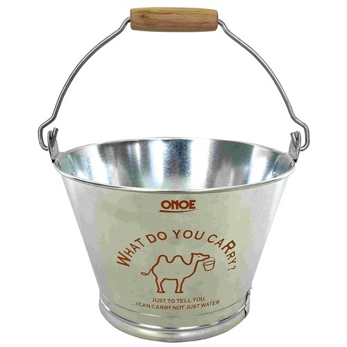 イラスト入バケツ