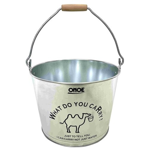 イラスト入バケツ