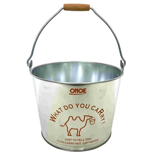 イラスト入バケツ